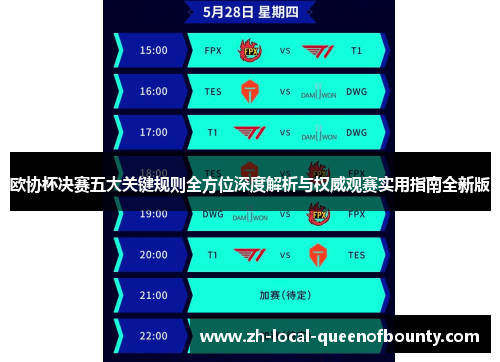 欧协杯决赛五大关键规则全方位深度解析与权威观赛实用指南全新版 欧协杯决赛五大关键规则全方位深度解析与权威观赛实用指南全新版